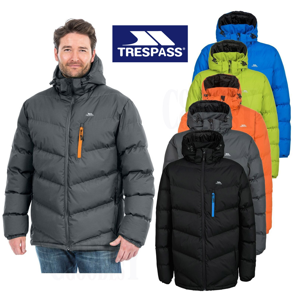 Trespass Mens Blustery Padded Puffer Jacket | Country Goodes
